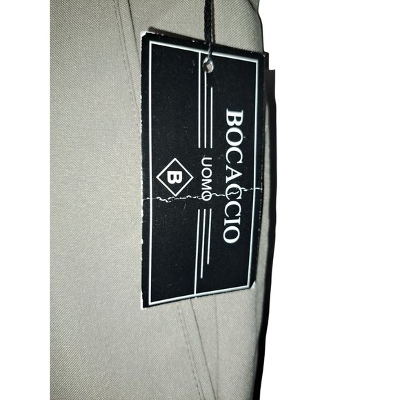 Bocaccio Uomo Taupe 38" x 29" Dress Pants - Picture 2 of 4